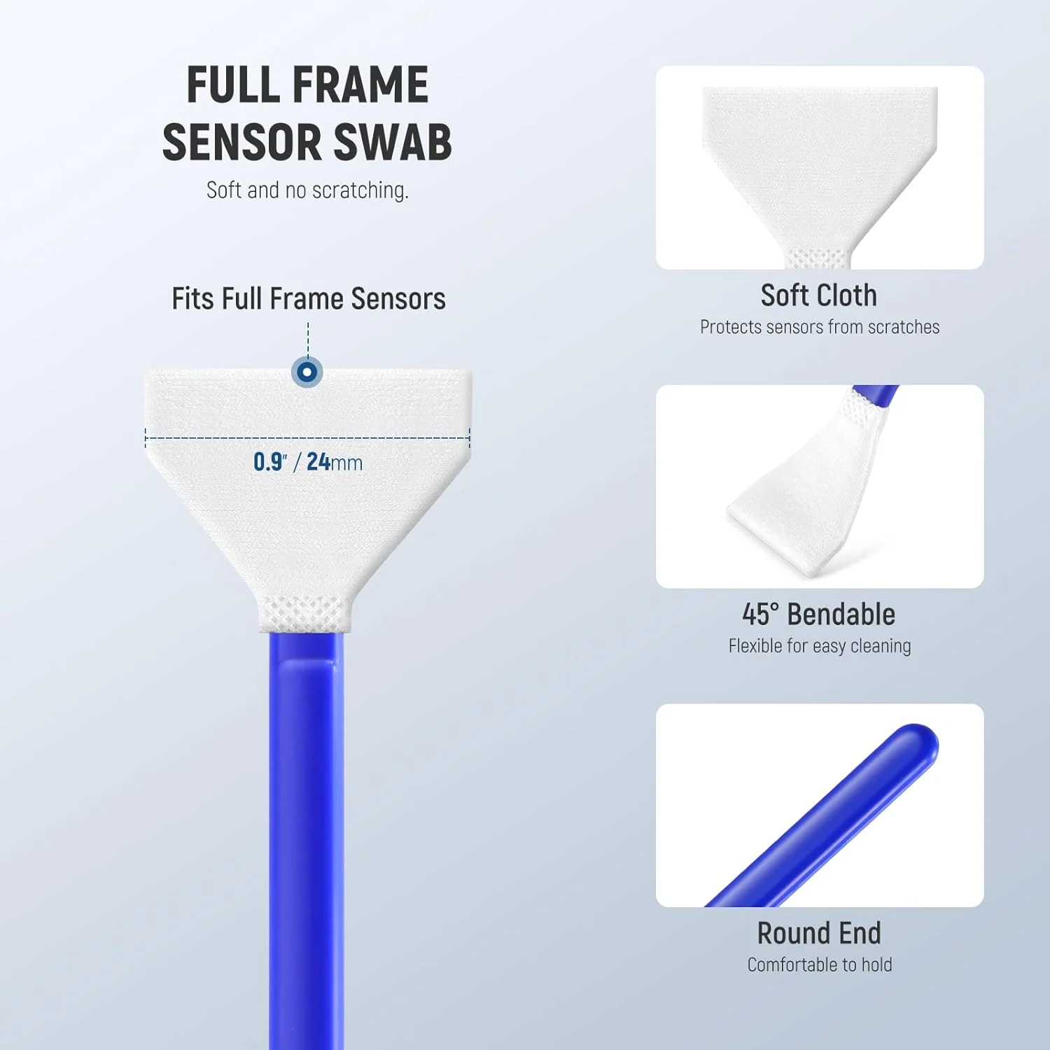 کیت تمیز کننده لنز دوربین 12 در 1 NEEWER برای دوربین های DSLR، لوازم الکترونیکی، تلفن های هوشمند، تبلت ها، 10 عدد سواب تمیز کننده برای سنسور فول فریم 24 میلی متری + 1 عدد اسپری تمیز کننده + 1 عدد پارچه، HM-46 کیت تمیز کننده لنز دوربین 12 در 1 NEEWER برای دوربین های DSLR، لوازم الکترونیکی، تلفن های هوشمند، تبلت ها، 10 عدد سواب تمیز کننده برای سنسور فول فریم 24 میلی متری + 1 عدد اسپری تمیز کننده + 1 عدد پارچه، HM-46