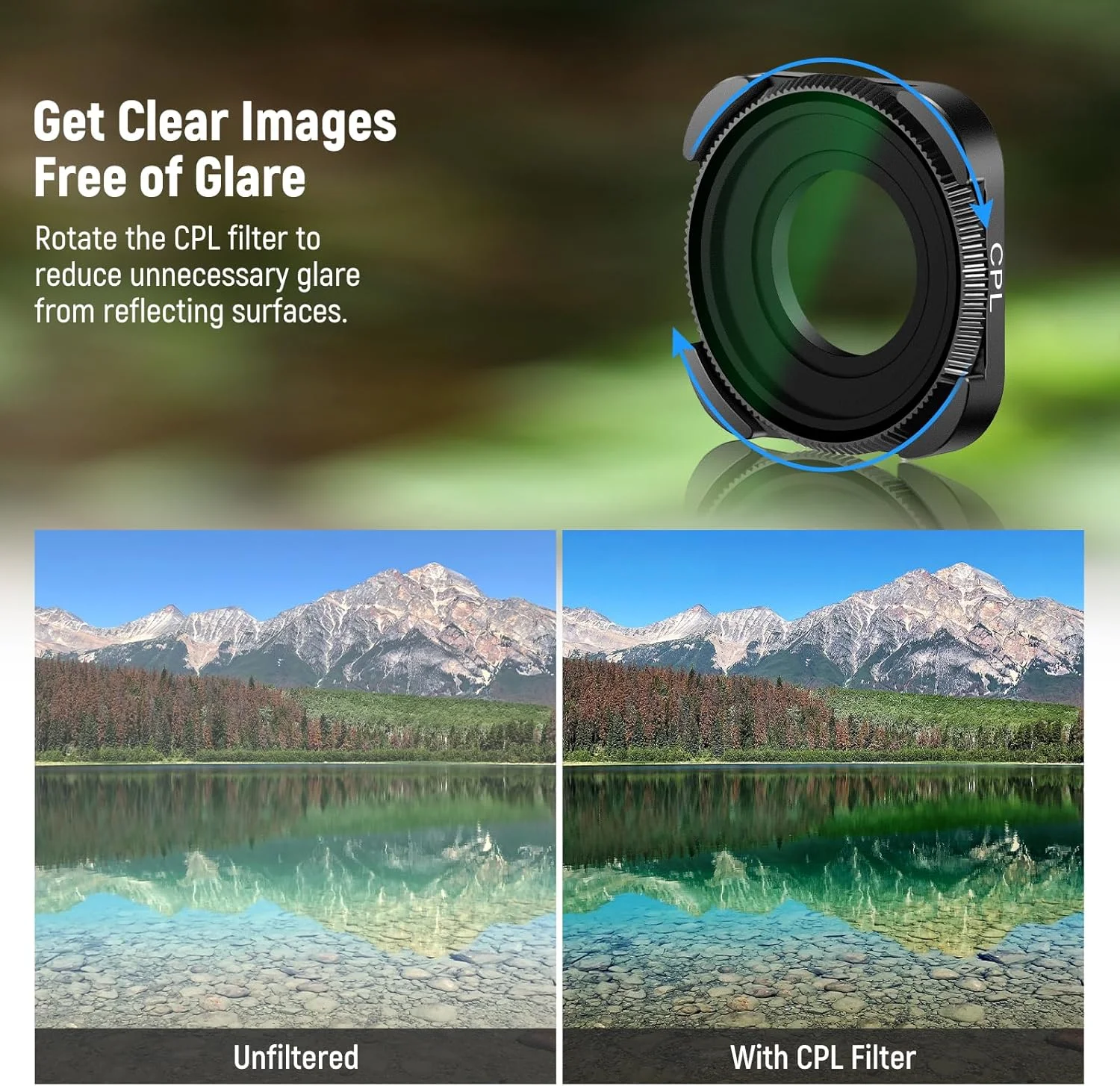 مجموعه فیلتر ND نیور سازگار با GoPro Hero 13 Hero 11 Hero 10 Black، بسته 4 عددی (ND8 ND16 ND32 CPL) چند لایه پوشش داده شده HD باریک فیلتر لنز پلاریزه با چگالی خنثی لوازم جانبی دوربین اکشن (مشکی) مجموعه فیلتر ND نیور سازگار با GoPro Hero 13 Hero 11 Hero 10 Black، بسته 4 عددی (ND8 ND16 ND32 CPL) چند لایه پوشش داده شده HD باریک فیلتر لنز پلاریزه با چگالی خنثی لوازم جانبی دوربین اکشن (مشکی)