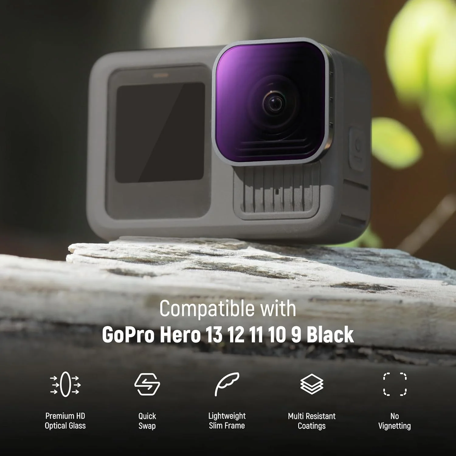 مجموعه فیلترهای ND نیور سازگار با GoPro Hero 13 12 11 10 9 (3 عدد)، کیت ND8 + ND16 + ND32، لنزهای عکاسی، تراکم خنثی اکشن با شیشه اپتیکال HD چند لایه، FL-GP13 مجموعه فیلترهای ND نیور سازگار با GoPro Hero 13 12 11 10 9 (3 عدد)، کیت ND8 + ND16 + ND32، لنزهای عکاسی، تراکم خنثی اکشن با شیشه اپتیکال HD چند لایه، FL-GP13