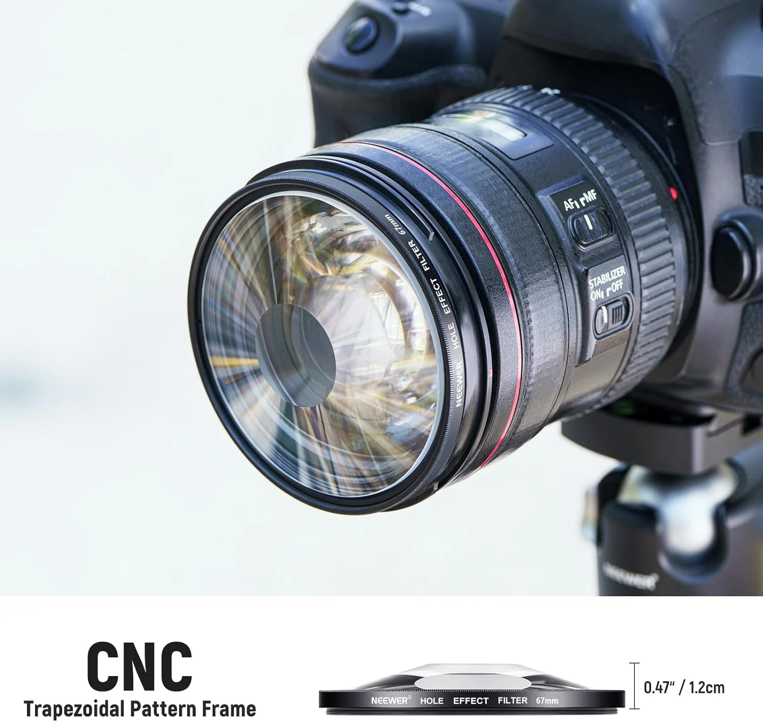 فیلتر لنز دوربین هاله مارپیچی NEEWER 67mm، فیلتر جلوه های ویژه شیشه ای اپتیکال منشور K9، لوازم جانبی لنز دوربین عکاسی با جلوه قاب هاله دایره ای پیچ خورده تونل فیلتر لنز دوربین هاله مارپیچی NEEWER 67mm، فیلتر جلوه های ویژه شیشه ای اپتیکال منشور K9، لوازم جانبی لنز دوربین عکاسی با جلوه قاب هاله دایره ای پیچ خورده تونل