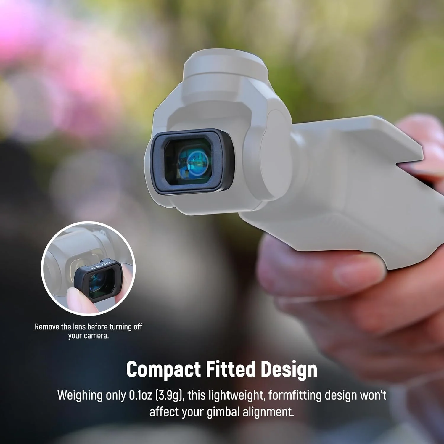 کیت لنز زاویه باز 0.75X و ماکرو 2X نیور سازگار با لوازم جانبی DJI Osmo Pocket 3 Creator Combo، میدان دید 108 درجه، کیت لنز ماکرو 3 المنت در 3 گروه با دو محافظ صفحه نمایش، FL-B34 کیت لنز زاویه باز 0.75X و ماکرو 2X نیور سازگار با لوازم جانبی DJI Osmo Pocket 3 Creator Combo، میدان دید 108 درجه، کیت لنز ماکرو 3 المنت در 3 گروه با دو محافظ صفحه نمایش، FL-B34