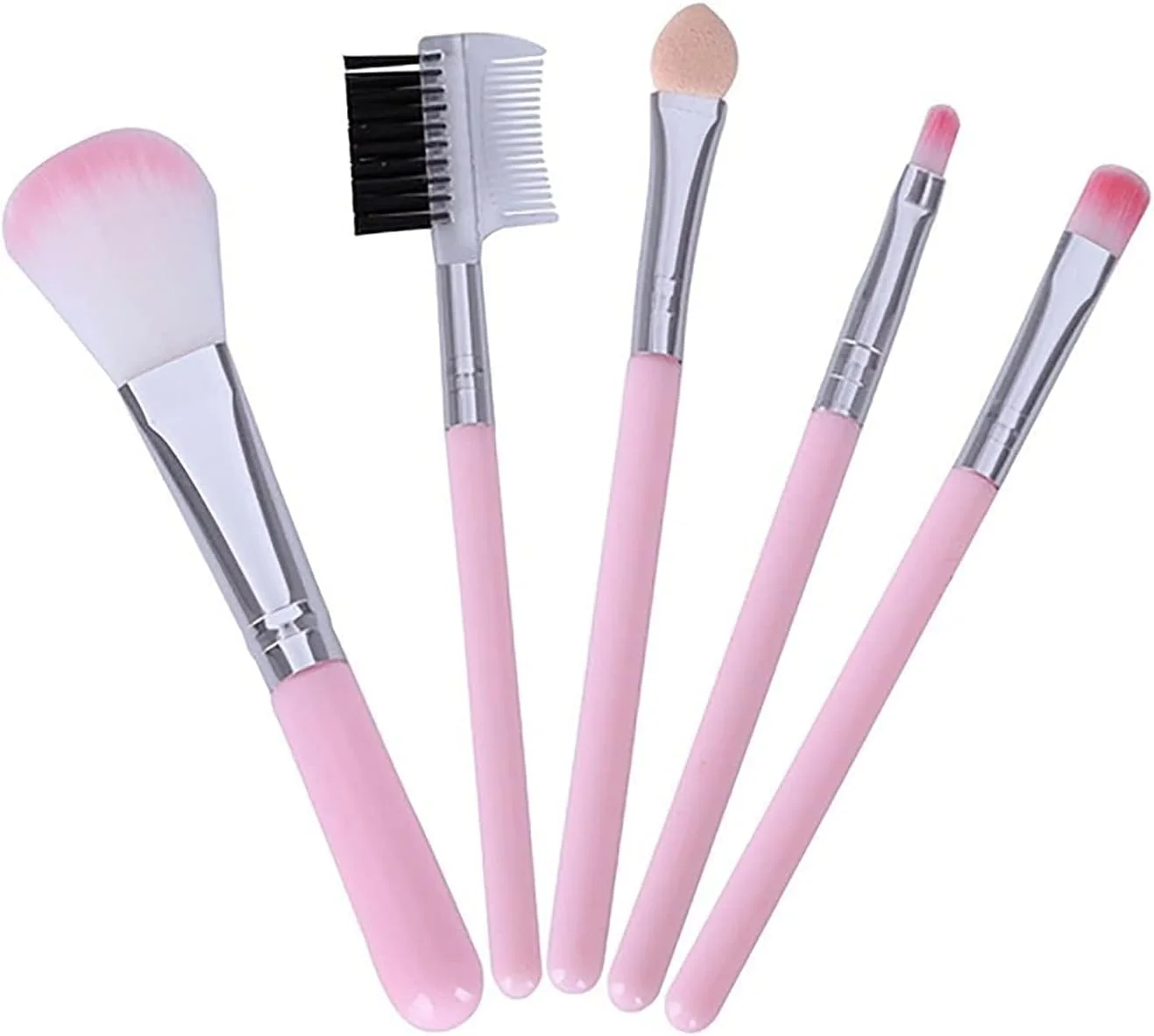 ست براش آرایشی 5 تکه موی مصنوعی RIXTEC