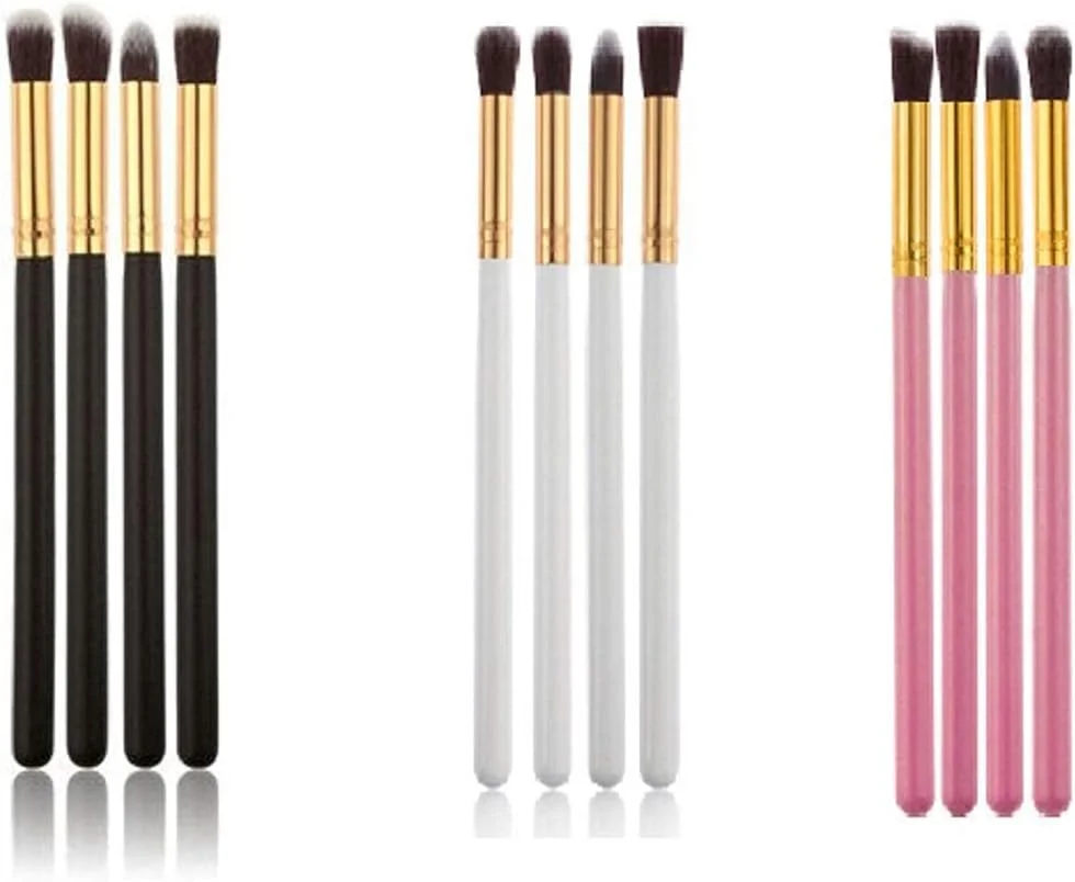 مجموعه ۱۲ عددی برس آرایشی چشم نسا، ابزار آرایش و زیبایی حرفه ای