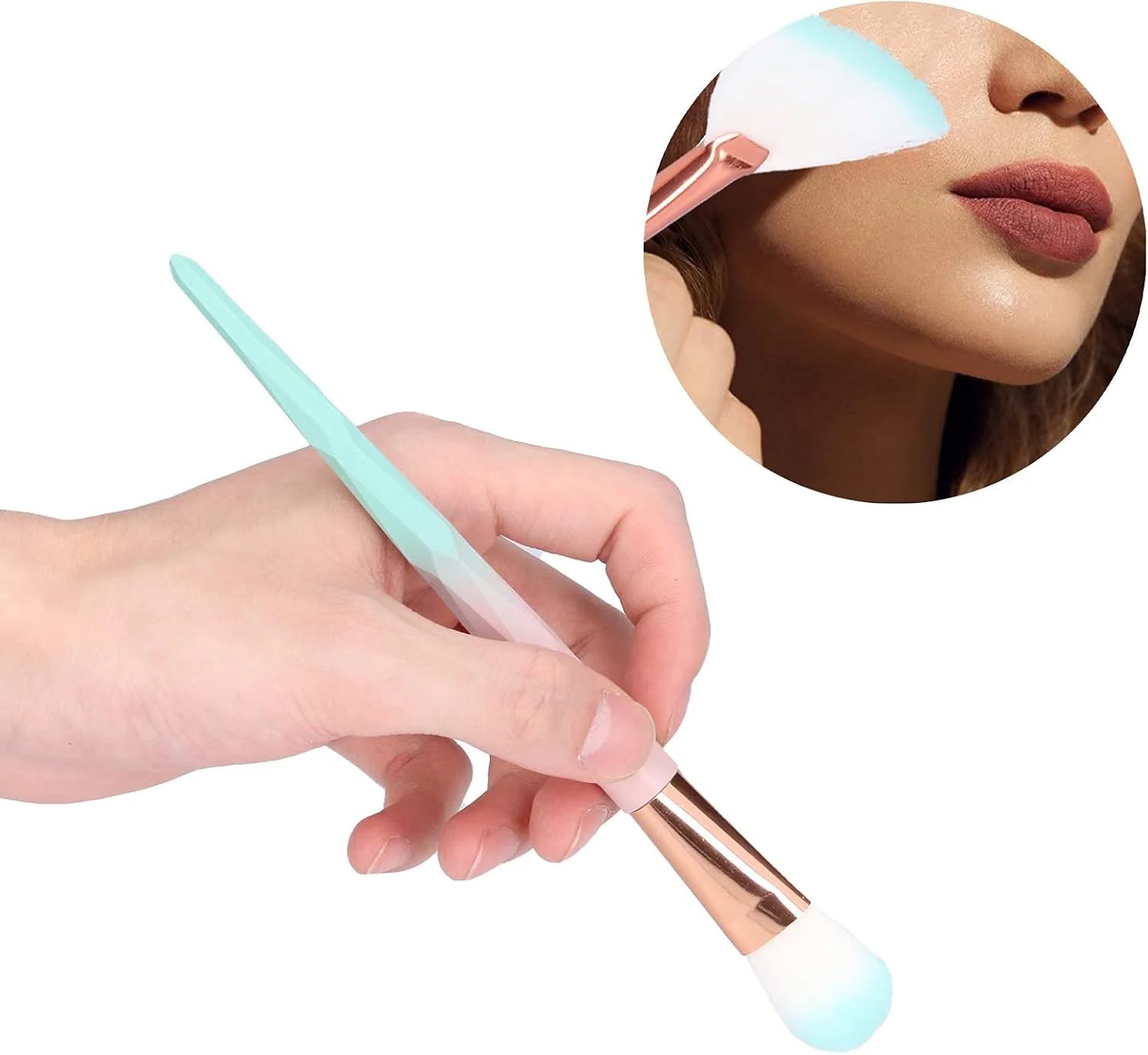 ست برس آرایشی موگاستی، ست برس آرایشی دقیق و قابل حمل، سازگار با پوست، راحت و حرفه ای برای استفاده در منزل و استفاده حرفه ای