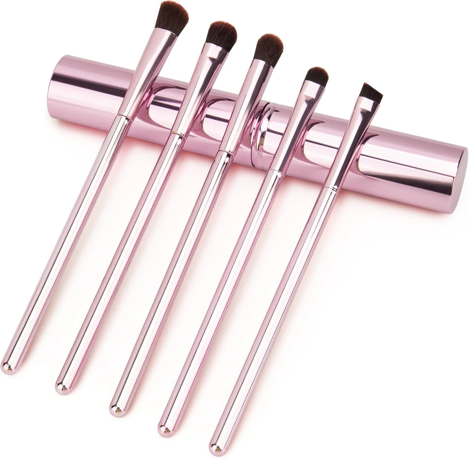 ست برس آرایشی چشم 5 تکه Mature MAKA Brush PRC Upgrade، ست سایه چشم صورتی قابل حمل (همراه با جعبه)، سایه چشم، بینی، خط چشم، ست سایه چشم ترکیبی