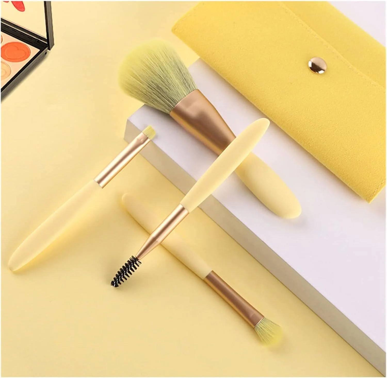 ابزار آرایشی براش پودر براش کانسیلر 4 ست مینی براش آرایشی