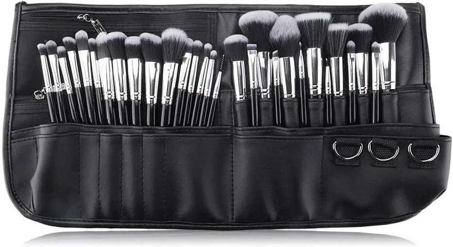 ست برس آرایشی حرفه ای کیف کمری هنرمند آرایشگر مجموعه کامل ابزار زیبایی ست برس آرایشی حرفه ای کیف کمری هنرمند آرایشگر مجموعه کامل ابزار زیبایی