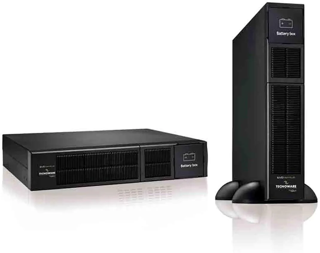 جعبه باتری Tecnoware Power Systems برای EVO DSP PLUS 3600 RT با 6 باتری 12VDC 9AH