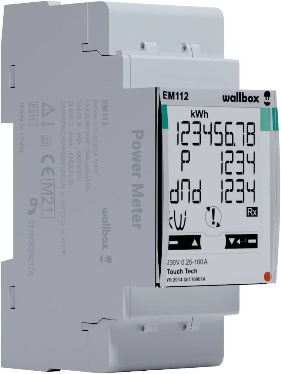 توان سنج تک فاز Wallbox، تا 100 آمپر، ECO Smart
