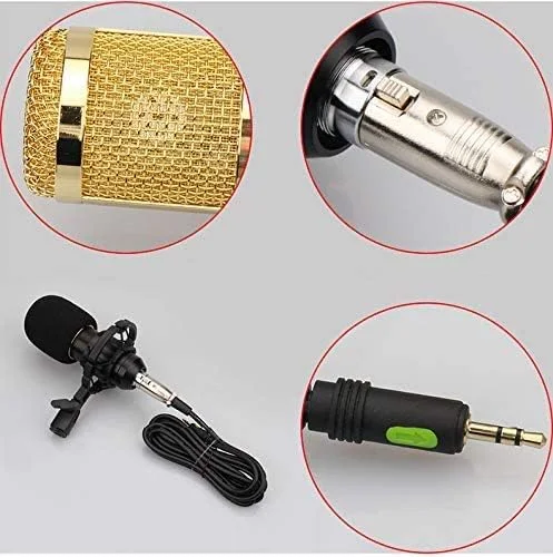 ست میکروفون QDDVGTGDS BM-800 با میکسر صدا، تغییر دهنده صدا، جعبه صوتی با افکت های مختلف، منبع تغذیه فانتوم 48 ولت، بازوی قیچی تعلیق قابل تنظیم، کیت کارت صدای زنده ست میکروفون QDDVGTGDS BM-800 با میکسر صدا، تغییر دهنده صدا، جعبه صوتی با افکت های مختلف، منبع تغذیه فانتوم 48 ولت، بازوی قیچی تعلیق قابل تنظیم، کیت کارت صدای زنده