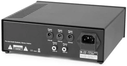 جعبه منبع تغذیه یکپارچه Pro-Ject QP187940 Maia، مشکی