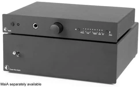 جعبه منبع تغذیه یکپارچه Pro-Ject QP187940 Maia، مشکی