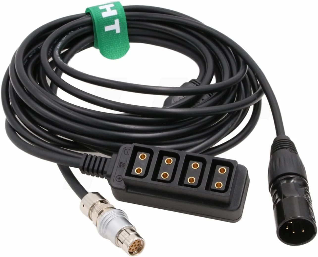 کابل تقسیم برق 4 پین HangTon XLR برای دوربین های Phantom VEO 640S 990S 1310S به همراه جعبه 4 پورت Fischer 12-pin D-tap طول 3 متر کابل تقسیم برق 4 پین HangTon XLR برای دوربین های Phantom VEO 640S 990S 1310S به همراه جعبه 4 پورت Fischer 12-pin D-tap طول 3 متر