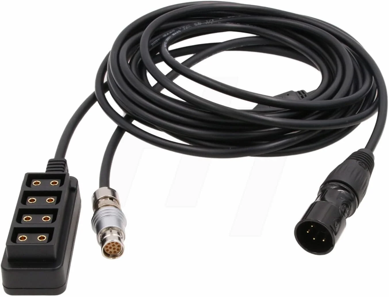 کابل تقسیم برق 4 پین HangTon XLR برای دوربین های Phantom VEO 640S 990S 1310S به همراه جعبه 4 پورت Fischer 12-pin D-tap طول 3 متر کابل تقسیم برق 4 پین HangTon XLR برای دوربین های Phantom VEO 640S 990S 1310S به همراه جعبه 4 پورت Fischer 12-pin D-tap طول 3 متر