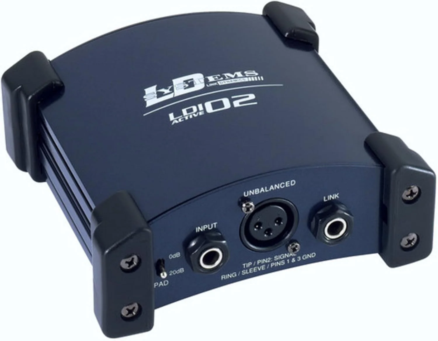 جعبه A-B مدل LDIO2 I02 از ابزار صوتی LD Systems