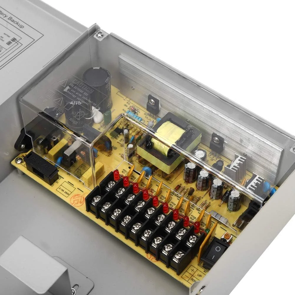 جعبه منبع تغذیه Zhed، UPS PWM 12V 10A 9Ch جعبه منبع تغذیه کنترل دسترسی روش خنک کننده نصب عمودی جعبه منبع تغذیه سیستم های کنترل دسترسی برای لوازم صنعتی جعبه منبع تغذیه Zhed، UPS PWM 12V 10A 9Ch جعبه منبع تغذیه کنترل دسترسی روش خنک کننده نصب عمودی جعبه منبع تغذیه سیستم های کنترل دسترسی برای لوازم صنعتی