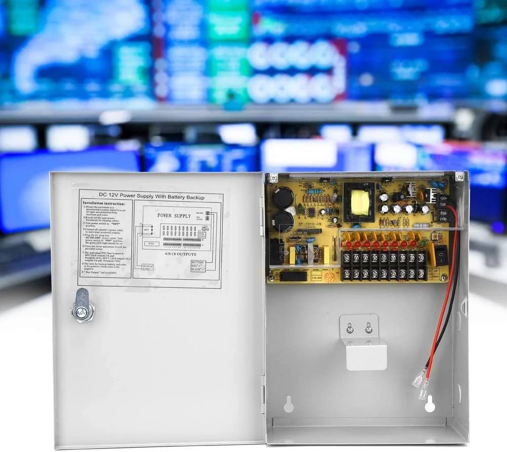 جعبه منبع تغذیه Zhed، UPS PWM 12V 10A 9Ch جعبه منبع تغذیه کنترل دسترسی روش خنک کننده نصب عمودی جعبه منبع تغذیه سیستم های کنترل دسترسی برای لوازم صنعتی جعبه منبع تغذیه Zhed، UPS PWM 12V 10A 9Ch جعبه منبع تغذیه کنترل دسترسی روش خنک کننده نصب عمودی جعبه منبع تغذیه سیستم های کنترل دسترسی برای لوازم صنعتی