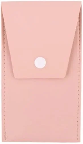 ست برس آرایشی 8 تکه، برس های با کیفیت عالی، مناسب برای کرم پودر، کانسیلر، سایه چشم، ابرو، رژگونه و سایر لوازم ضروری روزانه، ست برس مسافرتی کوچک با کیف - رنگ هلویی