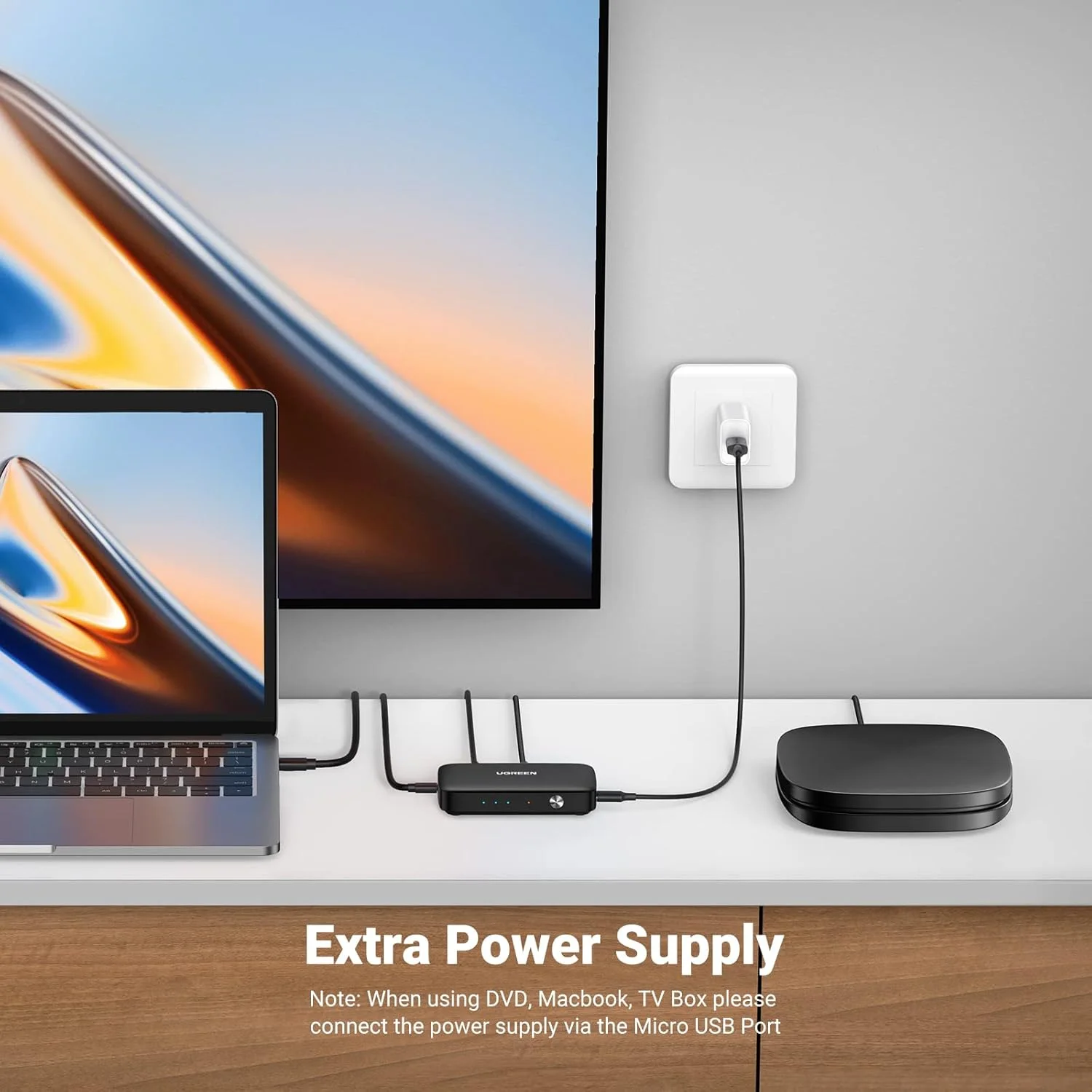سوییچ HDMI یوگرین 4K 30Hz، سوئیچر 3 ورودی 1 خروجی، اسپلیتر HDMI با قابلیت سوییچ آسان، پشتیبانی از 4K، HDR، 3D، HDCP سازگار با تی وی باکس، PS5، PS4، لپ تاپ، کامپیوتر، پروژکتور HDTV، مانیتور و غیره سوییچ HDMI یوگرین 4K 30Hz، سوئیچر 3 ورودی 1 خروجی، اسپلیتر HDMI با قابلیت سوییچ آسان، پشتیبانی از 4K، HDR، 3D، HDCP سازگار با تی وی باکس، PS5، PS4، لپ تاپ، کامپیوتر، پروژکتور HDTV، مانیتور و غیره