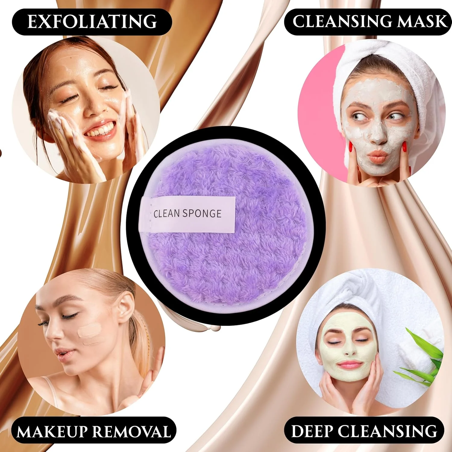 Makeup Brush Set – 40PCS Professional Makeup Brushes Set with Makeup Sponge & Powder Puffs, Premium Make Up Brush Set Kit for Foundation – Makeup Brushes & Tools for Beginners & Pros (Purple) Makeup Brush Set – 40PCS Professional Makeup Brushes Set with Makeup Sponge & Powder Puffs, Premium Make Up Brush Set Kit for Foundation – Makeup Brushes & Tools for Beginners & Pros (Purple)