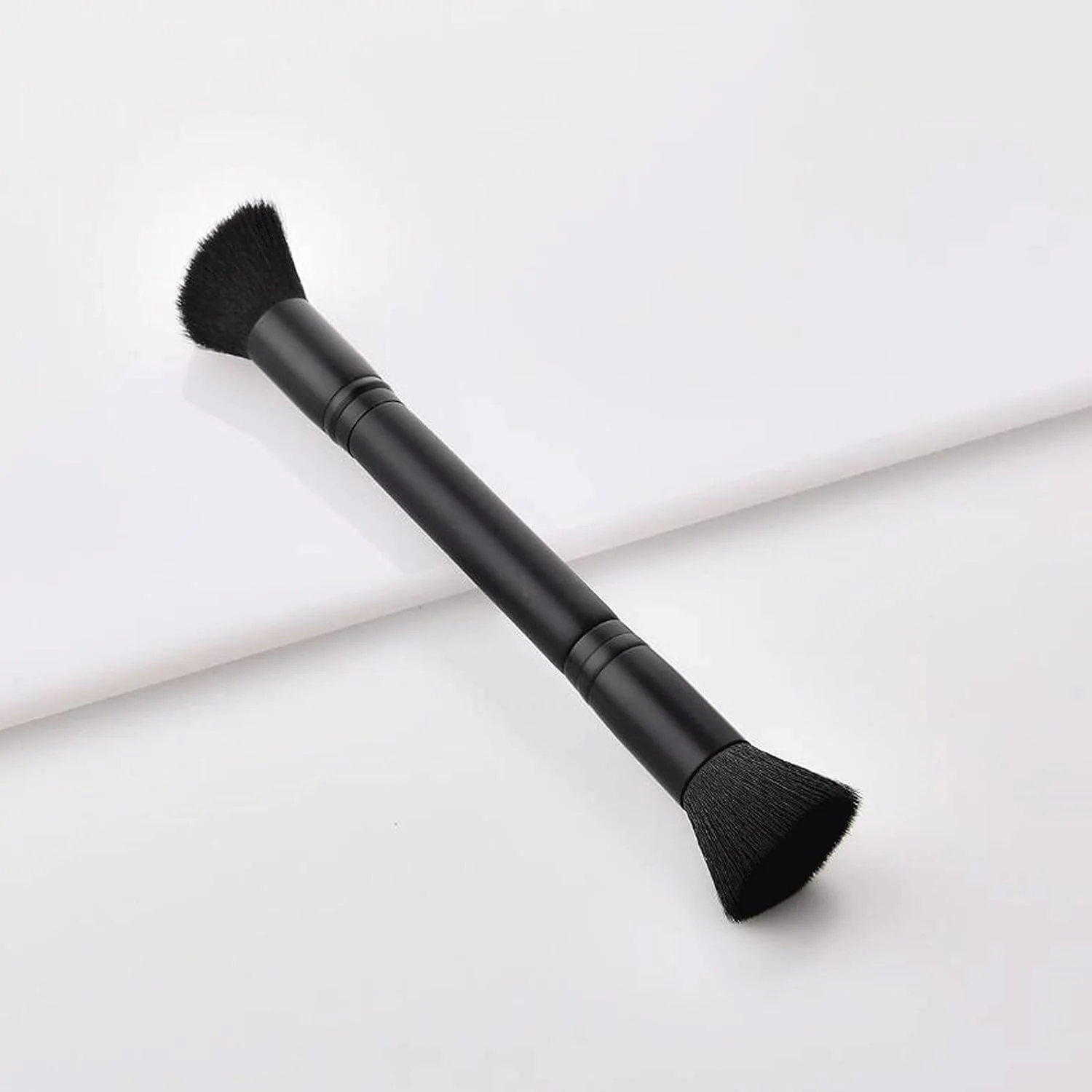 ست برس آرایشی 3 عددی، مجموعه برس های پخش کننده آرایش، برس پودر، کرم پودر، سایه چشم، ابزار ترکیبی و تقویت کننده