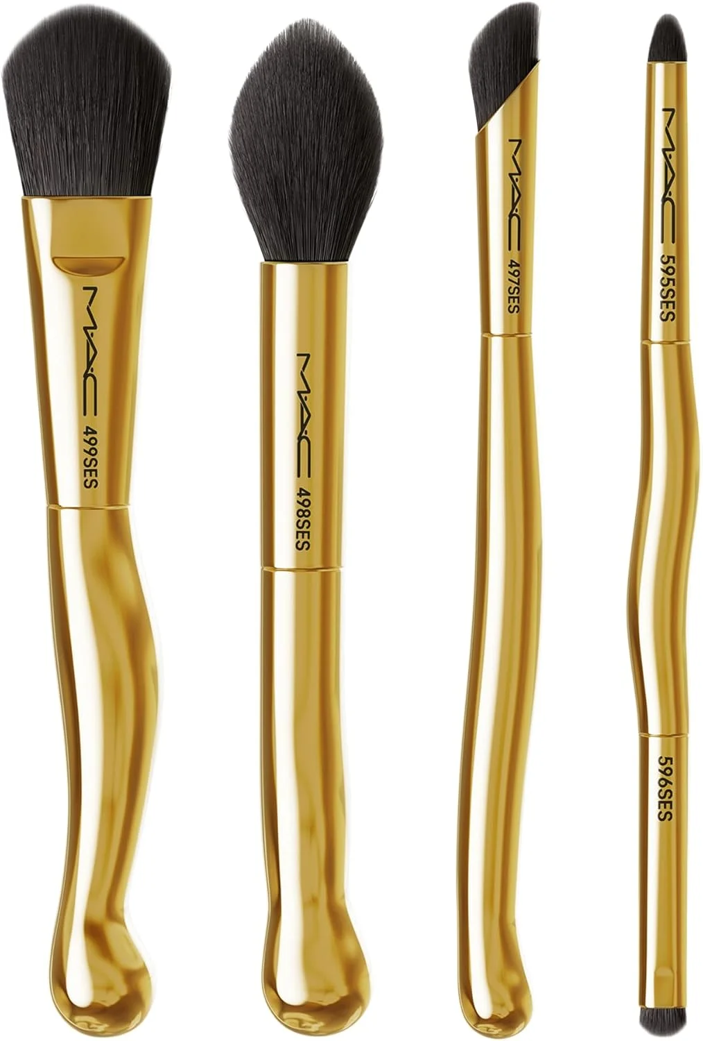 MAC Golden Touch Mini Brush Kit, 5 Piece Set