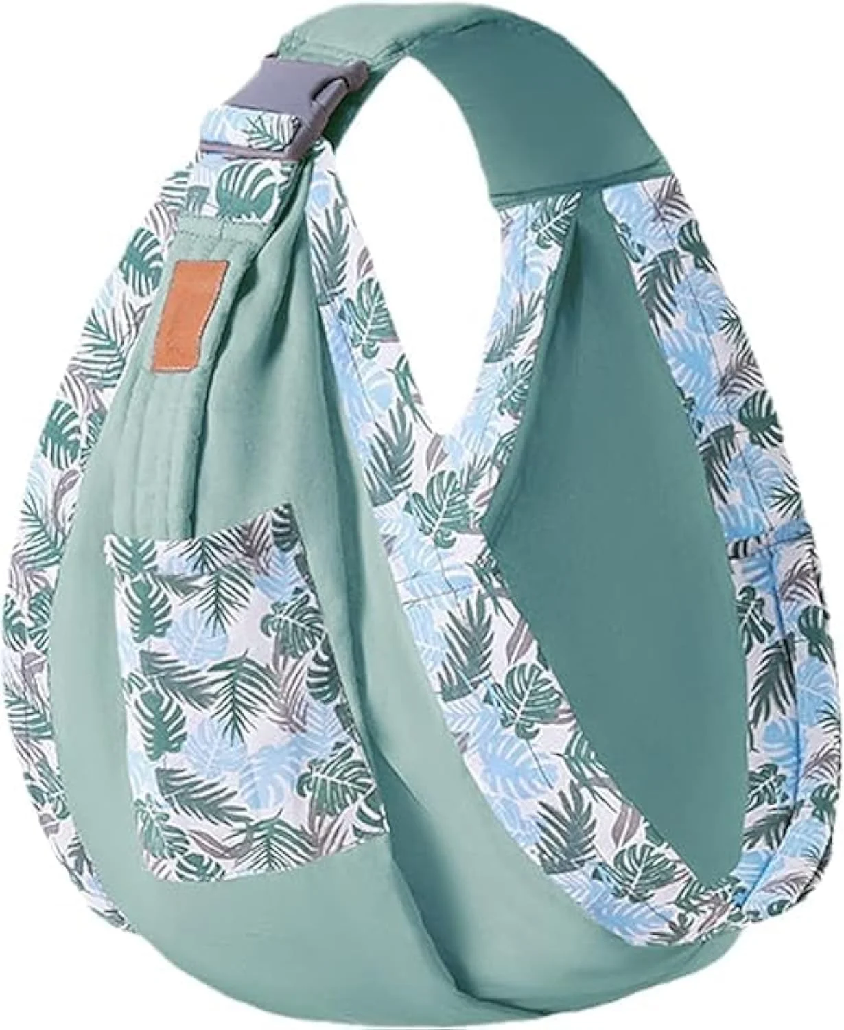 آغوشی نوزاد ZDALQDMJ، چند منظوره، قابل حمل، ارگونومیک، قابل تنظیم، ساخته شده از پنبه، مناسب برای حمل آسان نوزاد، کودک نوپا و ایده آل برای نوزاد