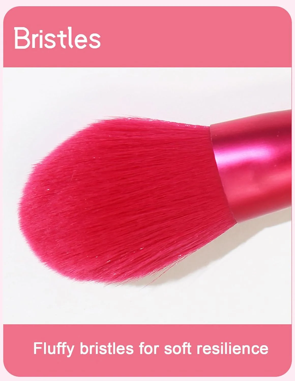 ست برس آرایشی 12 عددی رز قرمز Lucky Interests، شامل برس بزرگ پودر، برس تخت کرم پودر، برس ترکیب کننده، برس رژگونه، برس صورت، کانسیلرها، برس کانتور، برس سایه چشم، برس لب، کیت برس آرایشی حرفه ای