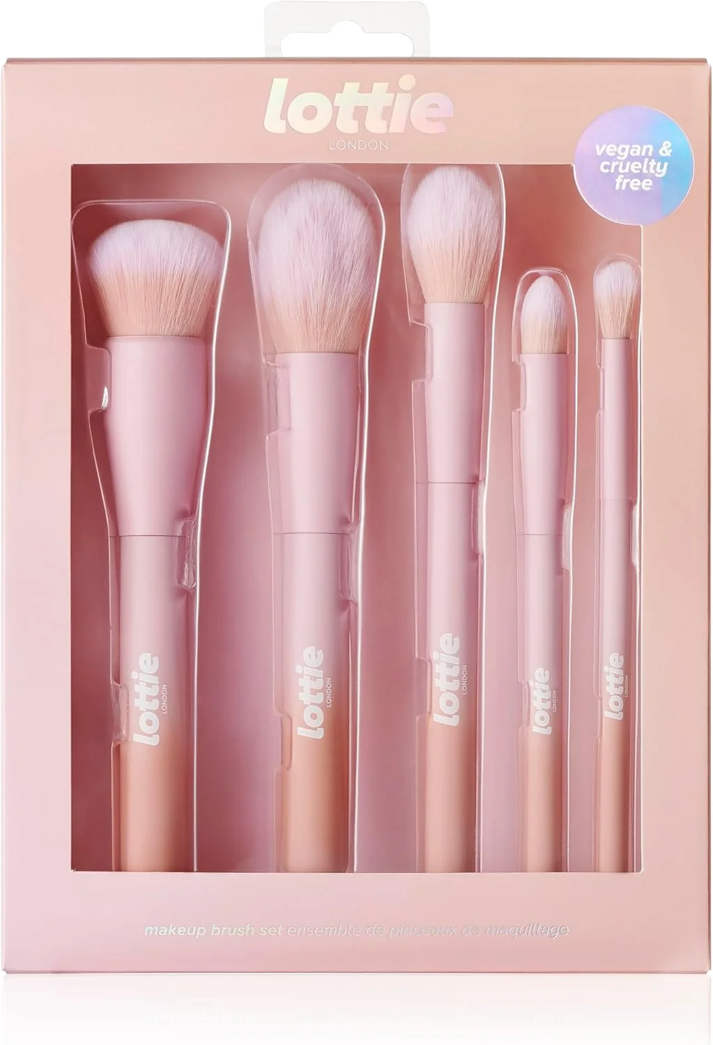 lottie LONDON 5pc Brush Set