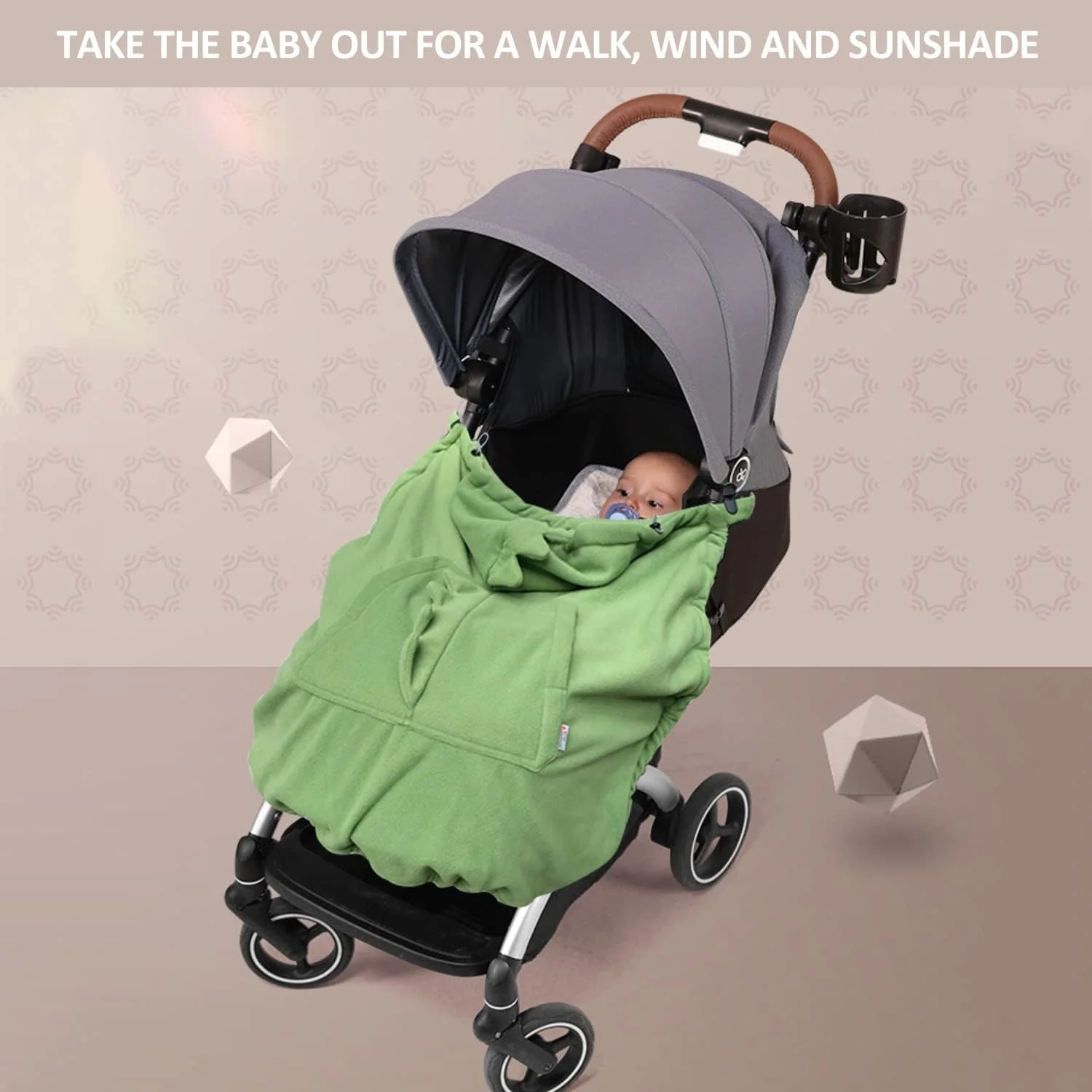 روکش کریر نوزاد NALACAL، روکش کالسکه نوزاد جهانی برای تمام فصول، شنل کشی کلاه دار گرم، هودی شنل کانگورویی برای آغوشی نوزاد، مناسب برای انواع کریر نوزاد و صندلی کمری نوزاد روکش کریر نوزاد NALACAL، روکش کالسکه نوزاد جهانی برای تمام فصول، شنل کشی کلاه دار گرم، هودی شنل کانگورویی برای آغوشی نوزاد، مناسب برای انواع کریر نوزاد و صندلی کمری نوزاد