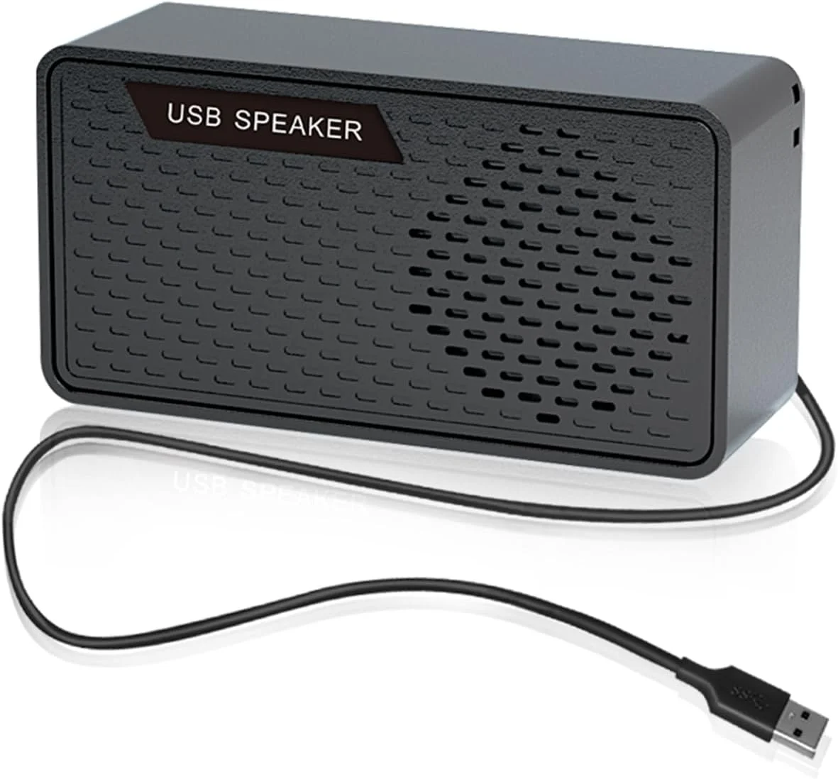 اسپیکر مینی کامپیوتر قابل حمل Shuley، اسپیکر چند رسانه ای استریو با سیم و تغذیه USB برای کامپیوتر، نوت بوک، رایانه شخصی، لپ تاپ، پیشخوان پرداخت