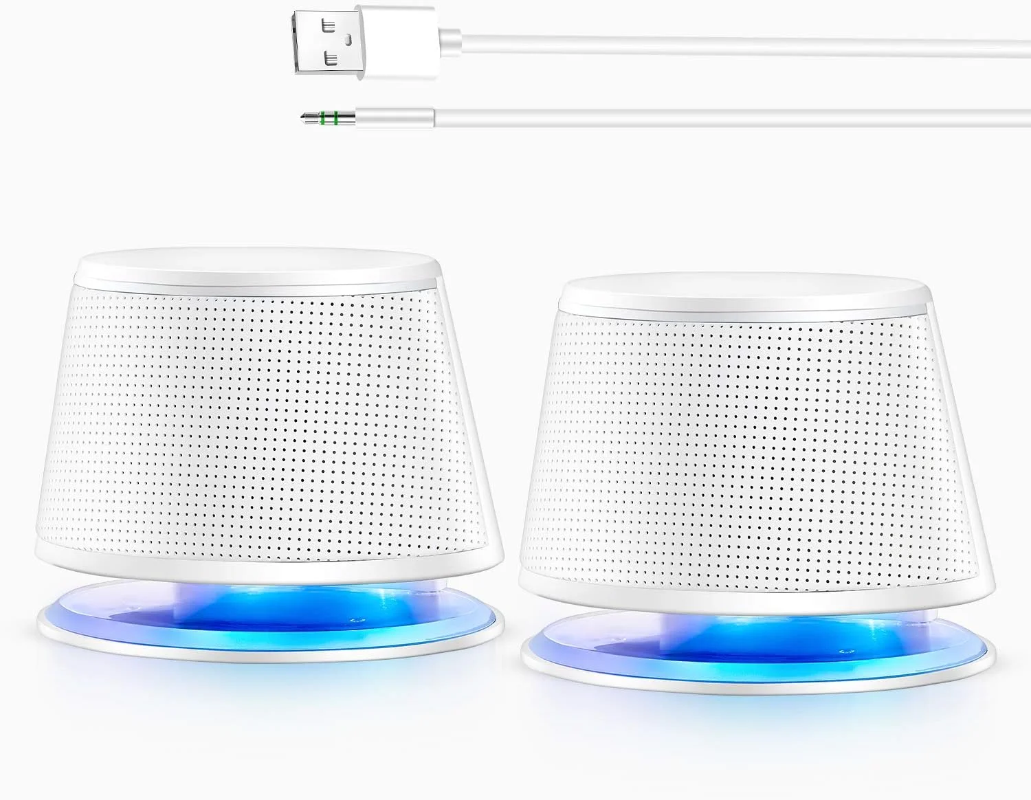 اسپیکر کامپیوتر Sanyun SW102، صدای استریو 2.0 با توان 5 وات در بدنه کوچک، باس عمیق، تغذیه از طریق USB، ورودی 3.5 میلیمتری AUX، اسپیکرهای چندرسانهای، دارای رادیاتورهای باس داخلی در قسمت زیرین، مناسب برای کامپیوتر، لپتاپ و دسکتاپ، رنگ سفید اسپیکر کامپیوتر Sanyun SW102، صدای استریو 2.0 با توان 5 وات در بدنه کوچک، باس عمیق، تغذیه از طریق USB، ورودی 3.5 میلیمتری AUX، اسپیکرهای چندرسانهای، دارای رادیاتورهای باس داخلی در قسمت زیرین، مناسب برای کامپیوتر، لپتاپ و دسکتاپ، رنگ سفید