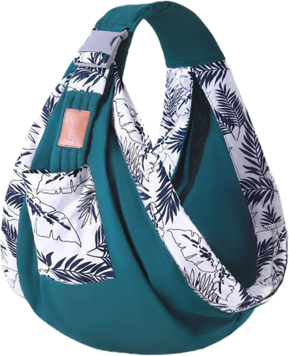 آغوشی نوزاد NP، چند منظوره، قابل حمل، آغوشی نوزاد، ارگونومیک، قابل تنظیم، آغوشی شانه ای پنبه ای برای سهولت در پوشیدن و حمل نوزاد، کودک نوپا و ایده آل برای نوزاد