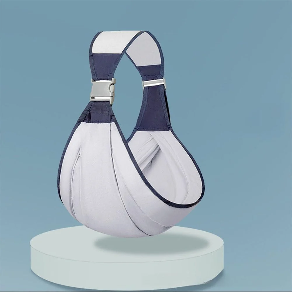 آغوشی نوزاد دفسدار، آغوشی قابل تنظیم نیمه پیچیده، آغوشی کمری یک طرفه و صرفه جویی در کار برای نوزاد تا نوپا تا 20 کیلوگرم (خاکستری)