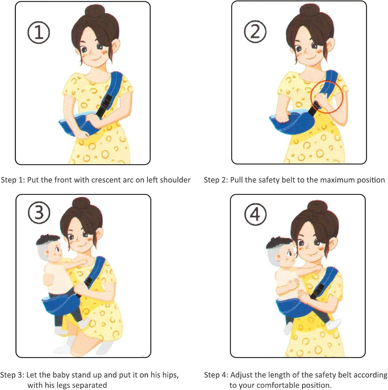 آغوشی کودک قابل حمل دوجونز، ارگونومیک قابل تنظیم یک شانه ای صرفه جویی در کار پلی استر نیمه پیچیده با ذرات ضد لغزش، برای کودکان نوپا و کودکان 6-36 ماهه آغوشی کودک قابل حمل دوجونز، ارگونومیک قابل تنظیم یک شانه ای صرفه جویی در کار پلی استر نیمه پیچیده با ذرات ضد لغزش، برای کودکان نوپا و کودکان 6-36 ماهه