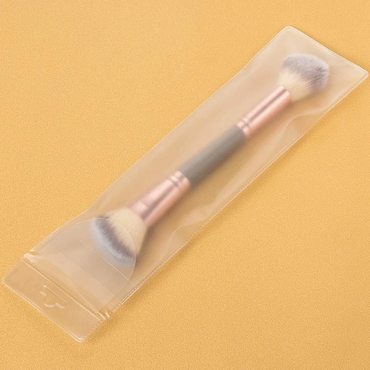 براش های آرایشی KASTWAVE، براش آرایشی کرم پودر، براش های آرایشی دو سر برای ترکیب پودر مایع، لوازم آرایشی کرم کانسیلر، براش رژگونه برای مایع، کرم، پودر، ترکیب، پرداخت، کانسیلر