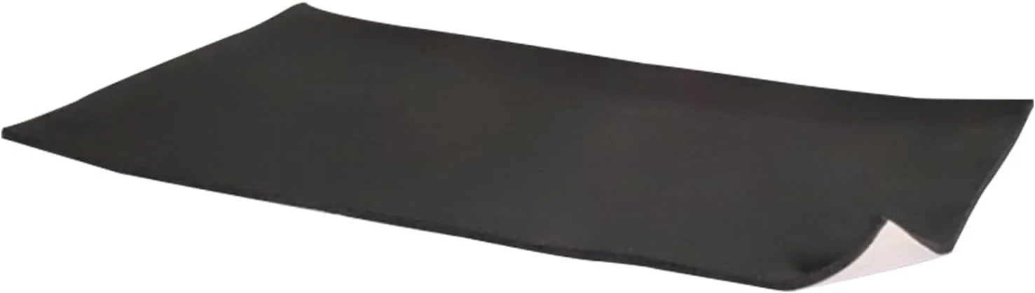 Sound Dampening Mat | Adhesive Insulated Shock Absorbing Rug | Loud Deadener Panels, Acoustic Isolation Pads, Versatile Thick Insulation Material for Indoor Use