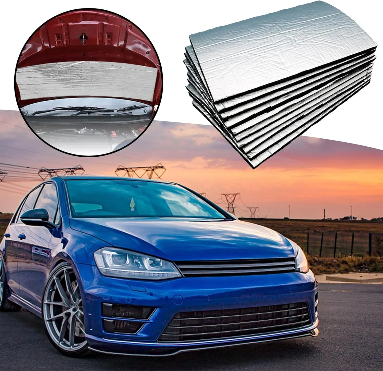 پد عایق صدا خودرو، پد کاهش نویز | پد ضد لرزش و عایق صدا، عایق حرارتی آکوستیک برای کامیون و خودرو پد عایق صدا خودرو، پد کاهش نویز | پد ضد لرزش و عایق صدا، عایق حرارتی آکوستیک برای کامیون و خودرو