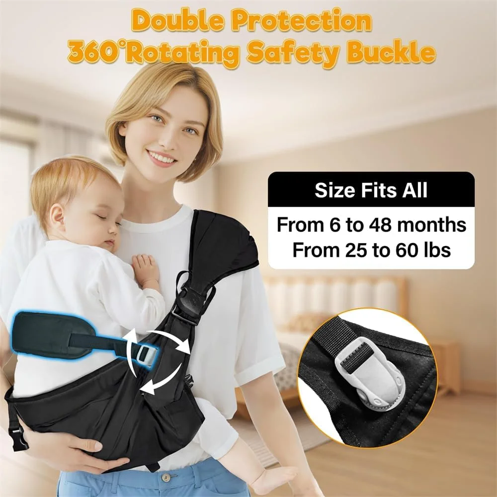 آغوشی نوزاد تا نوپا، آغوشی قابل تنظیم AZONEE، آغوشی راحت و سبک وزن برای کودکان 11 تا 27 کیلوگرم - ایده آل برای خرید و مسافرت آغوشی نوزاد تا نوپا، آغوشی قابل تنظیم AZONEE، آغوشی راحت و سبک وزن برای کودکان 11 تا 27 کیلوگرم - ایده آل برای خرید و مسافرت