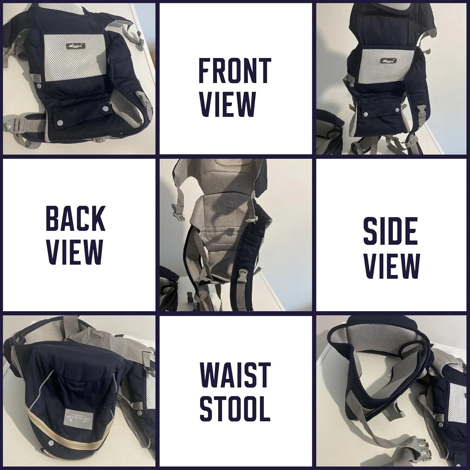 کودکبر کمری 6 در 1، کمربند چند منظوره برای پیادهروی، خرید، سفر، کوهنوردی - سایز قابل تنظیم و مناسب برای نوزادان 0-36 ماهه با بستهبندی جعبه هدیه (مشکی) کودکبر کمری 6 در 1، کمربند چند منظوره برای پیادهروی، خرید، سفر، کوهنوردی - سایز قابل تنظیم و مناسب برای نوزادان 0-36 ماهه با بستهبندی جعبه هدیه (مشکی)