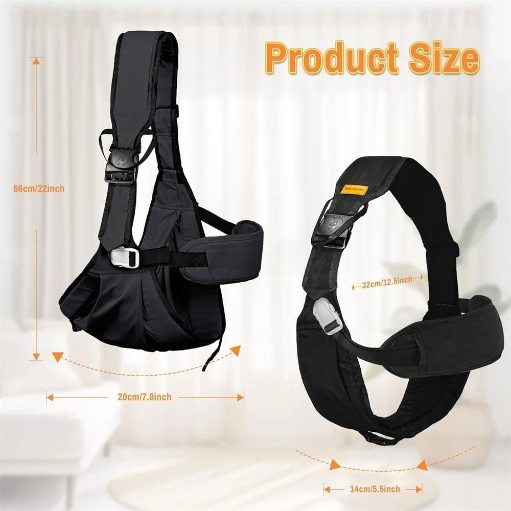 آغوشی نوزاد تا نوپا، آغوشی قابل تنظیم AZONEE، آغوشی راحت و سبک وزن برای کودکان 11 تا 27 کیلوگرم - ایده آل برای خرید و مسافرت آغوشی نوزاد تا نوپا، آغوشی قابل تنظیم AZONEE، آغوشی راحت و سبک وزن برای کودکان 11 تا 27 کیلوگرم - ایده آل برای خرید و مسافرت