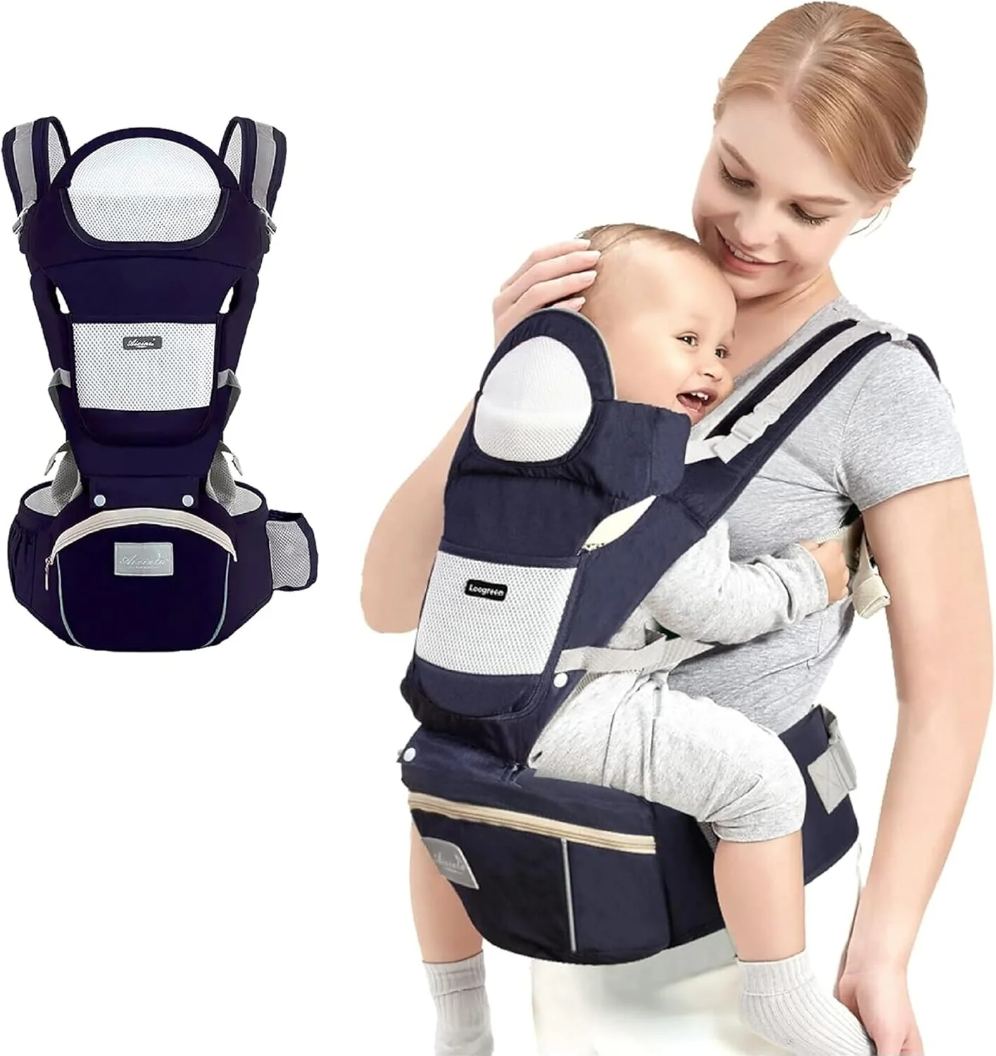 کودکبر کمری 6 در 1، کمربند چند منظوره برای پیادهروی، خرید، سفر، کوهنوردی - سایز قابل تنظیم و مناسب برای نوزادان 0-36 ماهه با بستهبندی جعبه هدیه (مشکی) کودکبر کمری 6 در 1، کمربند چند منظوره برای پیادهروی، خرید، سفر، کوهنوردی - سایز قابل تنظیم و مناسب برای نوزادان 0-36 ماهه با بستهبندی جعبه هدیه (مشکی)