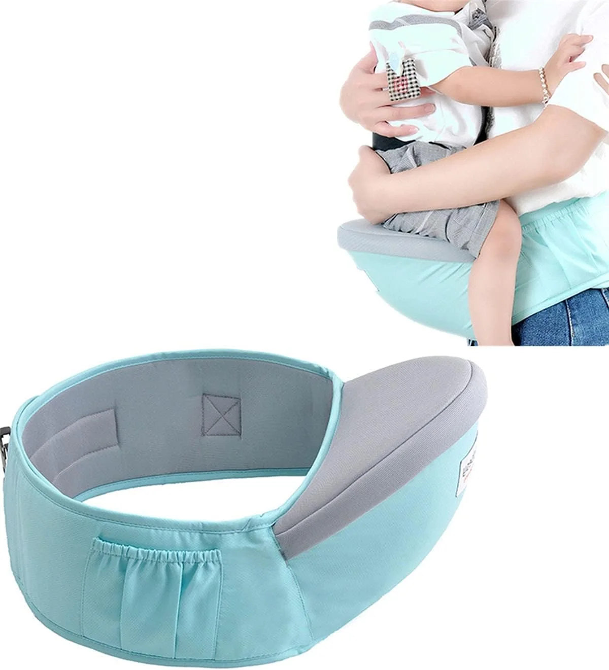 نشیمنگاه کمری نوزاد، قابل تنظیم، سبک وزن، صندلی کمری کودک نوپا