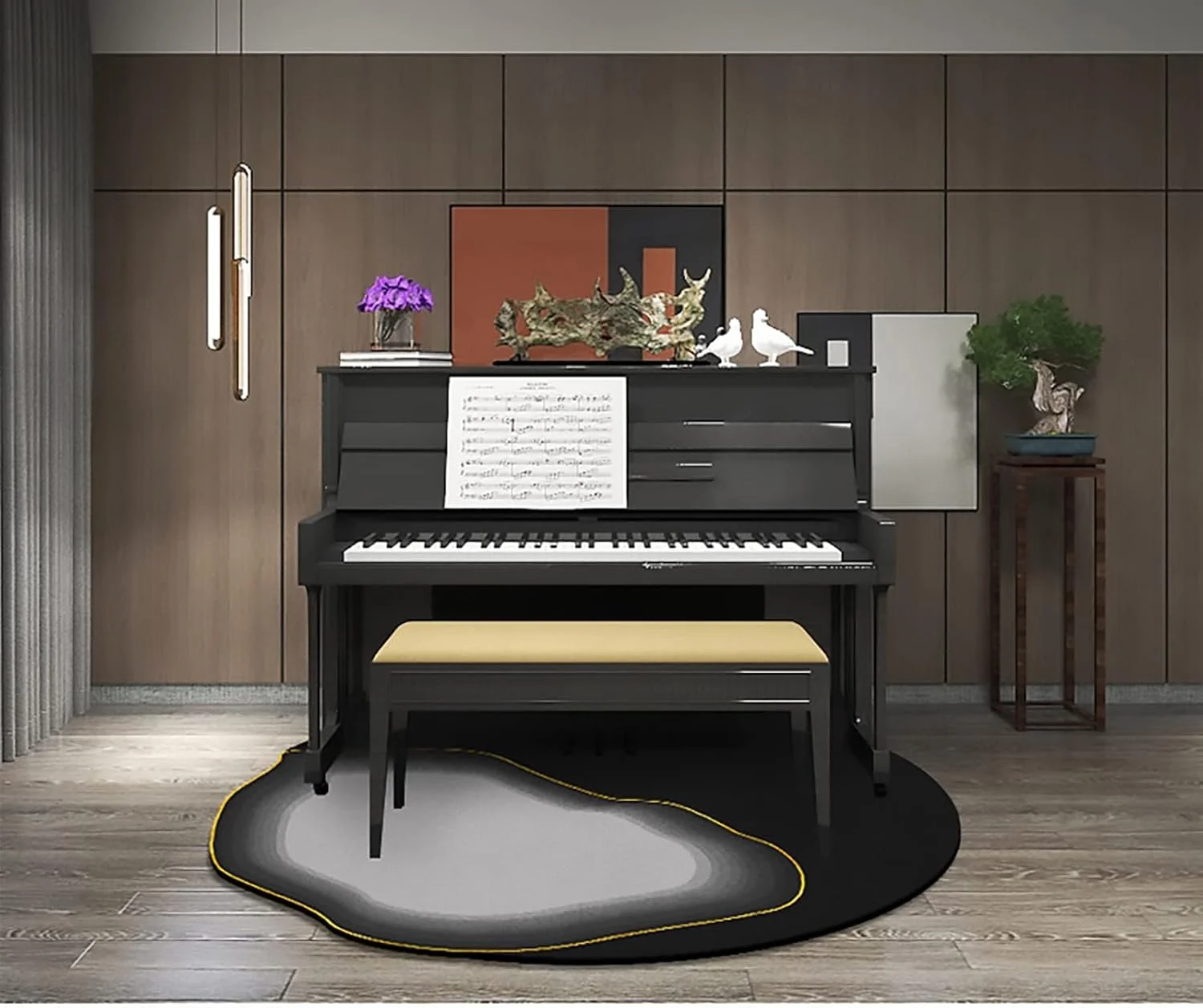 فرش عایق صدا BESNUT برای پیانو، محافظ فرش پیانوی دیواری، فرش ضد لغزش جاذب صدا، پد آکوستیک، زیرانداز عایق صدا، پتوهای عایق صدا، زیرانداز جاذب صدا فرش عایق صدا BESNUT برای پیانو، محافظ فرش پیانوی دیواری، فرش ضد لغزش جاذب صدا، پد آکوستیک، زیرانداز عایق صدا، پتوهای عایق صدا، زیرانداز جاذب صدا