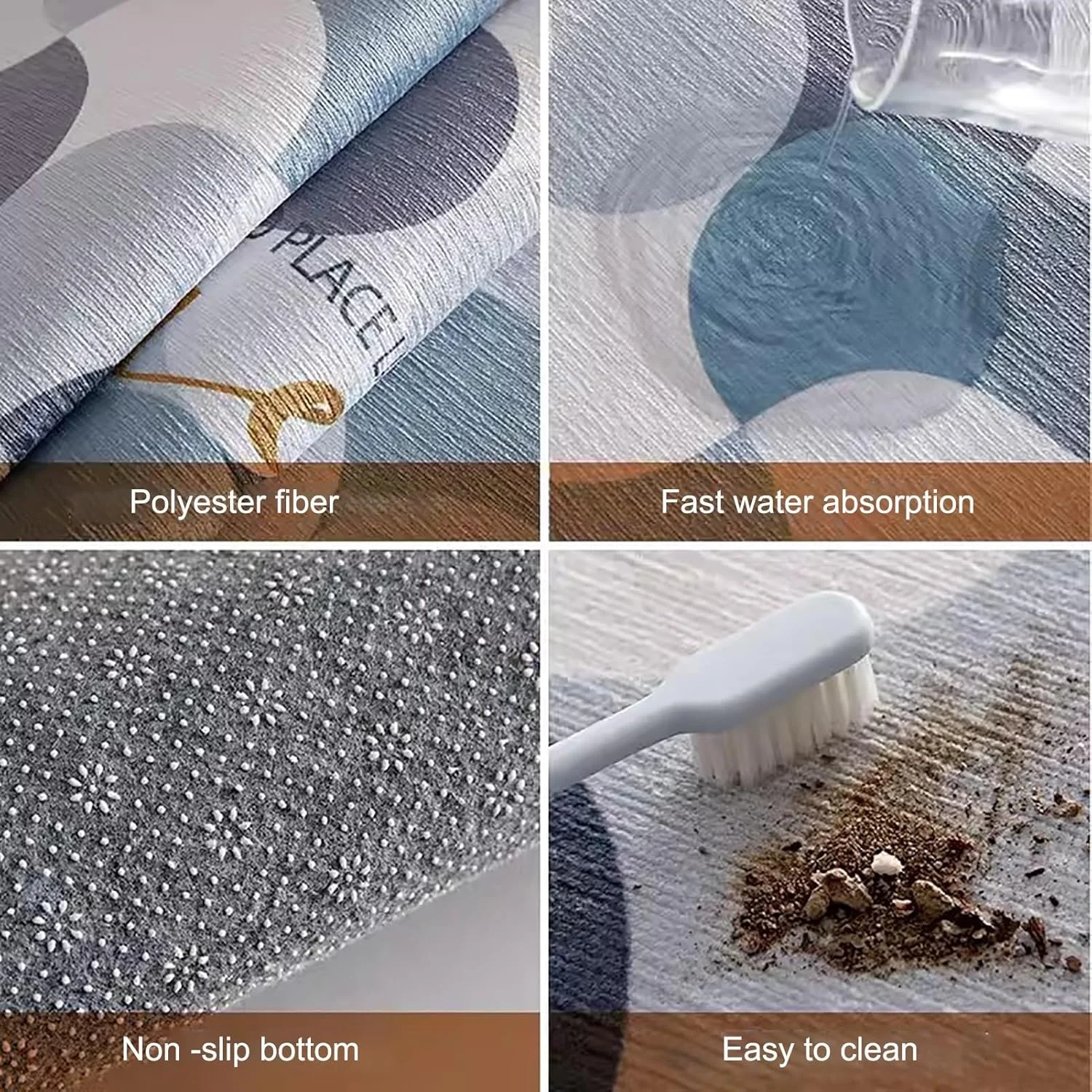 پدهای آکوستیک فرش ضد لغزش BESNUT، زیرانداز عایق صدا، پتوهای عایق صدا، محافظ فرش پیانو ایستاده، زیرانداز جذب صدا برای عایق صدای بهتر (رنگ: #3، اندازه: 110x110cm+70x160cm) پدهای آکوستیک فرش ضد لغزش BESNUT، زیرانداز عایق صدا، پتوهای عایق صدا، محافظ فرش پیانو ایستاده، زیرانداز جذب صدا برای عایق صدای بهتر (رنگ: #3، اندازه: 110x110cm+70x160cm)