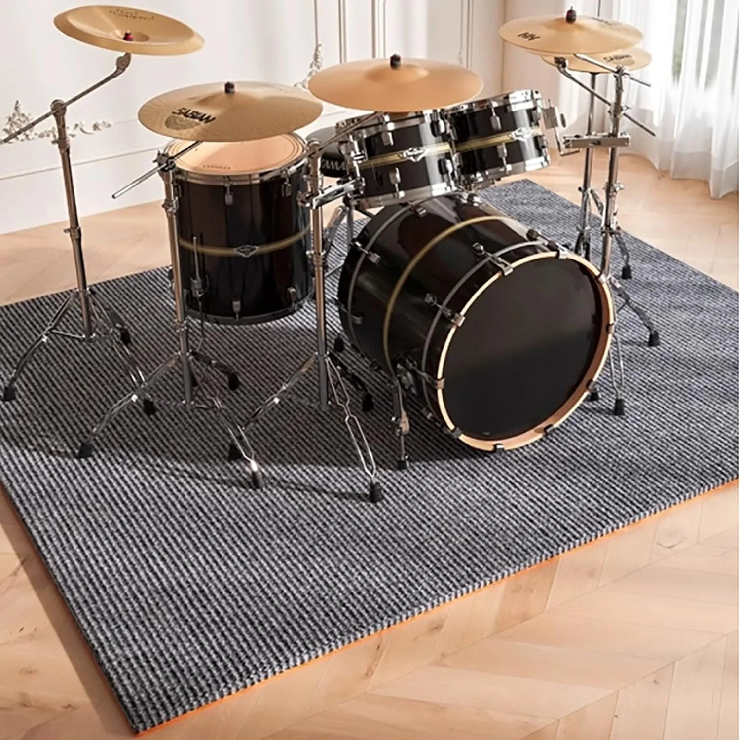 BESNUT Sound Proof Floor Mat,Non-Slip Piano Soundproofing Carpet Absorbing Mat,6mm Thick Carpet Acoustic Pads,Soundproof Rug for Piano Drum Jump Rope (Color : Dark grey, Size : 80x120cm) BESNUT Sound Proof Floor Mat,Non-Slip Piano Soundproofing Carpet Absorbing Mat,6mm Thick Carpet Acoustic Pads,Soundproof Rug for Piano Drum Jump Rope (Color : Dark grey, Size : 80x120cm)