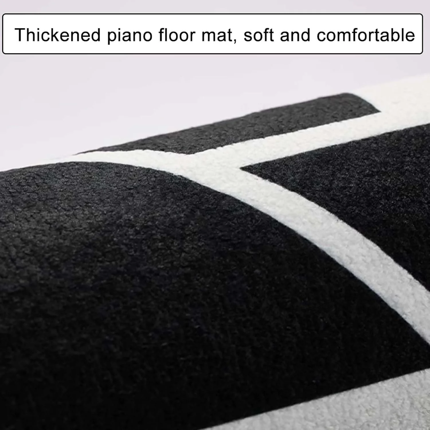 پد عایق صدا برای پیانو ایستاده، فرش مستطیلی ضد لغزش، جذب صدا و کاهش نویز برای استودیو ضبط خانگی (طبیعی، 140x160 سانتی متر) پد عایق صدا برای پیانو ایستاده، فرش مستطیلی ضد لغزش، جذب صدا و کاهش نویز برای استودیو ضبط خانگی (طبیعی، 140x160 سانتی متر)