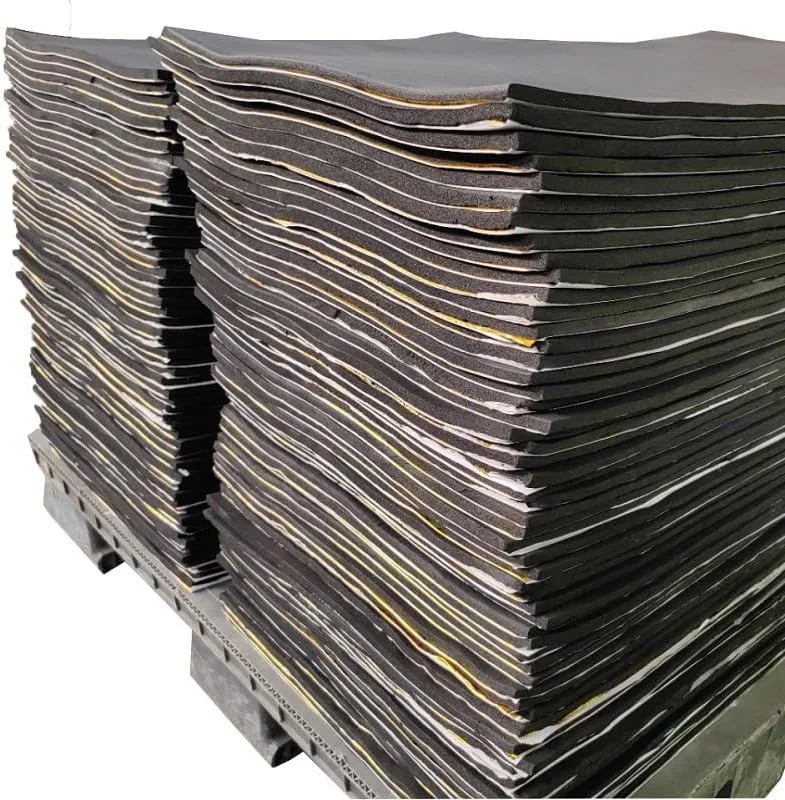 پد عایق صدا خودرو - فرش عایق صدا چند منظوره، پد جاذب شوک عایق | پنل های کاهش دهنده صدا، پدهای عایق آکوستیک، مواد عایق ضخیم و همه کاره برای استفاده در محیط داخلی پد عایق صدا خودرو - فرش عایق صدا چند منظوره، پد جاذب شوک عایق | پنل های کاهش دهنده صدا، پدهای عایق آکوستیک، مواد عایق ضخیم و همه کاره برای استفاده در محیط داخلی