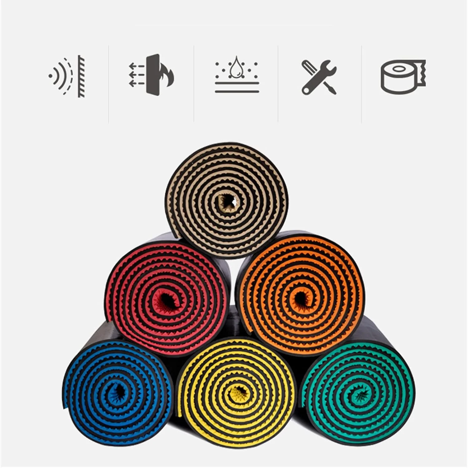 پدهای فوم عایق صدا، پنل های آکوستیک دیوار، پنبه جاذب صدا برای دیوار و کف، تشک عایق صدا آکوستیک 1 * 10 متری با ضخامت 2 سانتی متر برای استودیو ضبط صدا، سینما (اندازه: 2 سانتی متر، رنگ: خاکستری) (خاکستری 2 سانتی متر) پدهای فوم عایق صدا، پنل های آکوستیک دیوار، پنبه جاذب صدا برای دیوار و کف، تشک عایق صدا آکوستیک 1 * 10 متری با ضخامت 2 سانتی متر برای استودیو ضبط صدا، سینما (اندازه: 2 سانتی متر، رنگ: خاکستری) (خاکستری 2 سانتی متر)