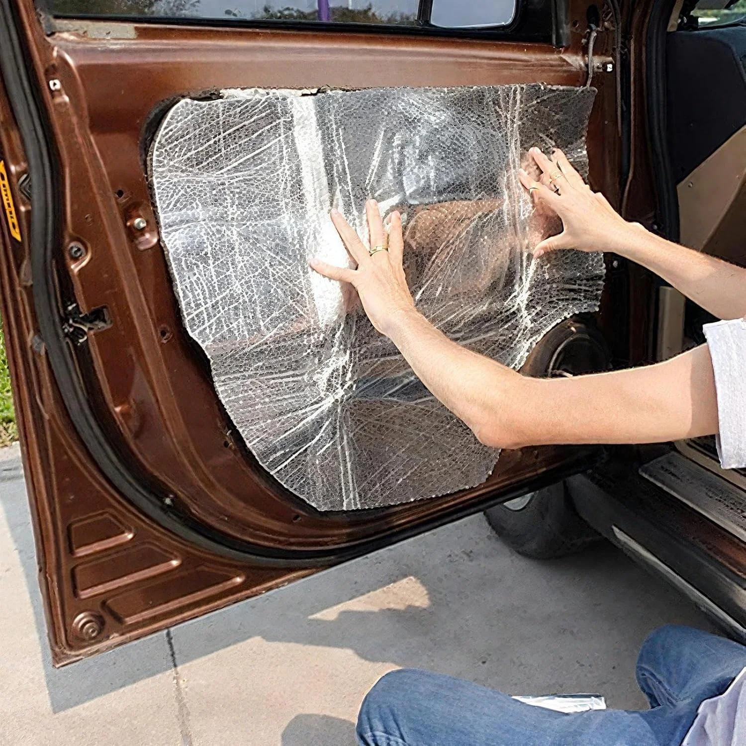 پد عایق صدا - پد عایق نویز، مواد جاذب کاهش نویز برای درب موتور خودرو، صندوق عقب، سقف